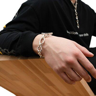 Crockery Mix Chain Bracelet