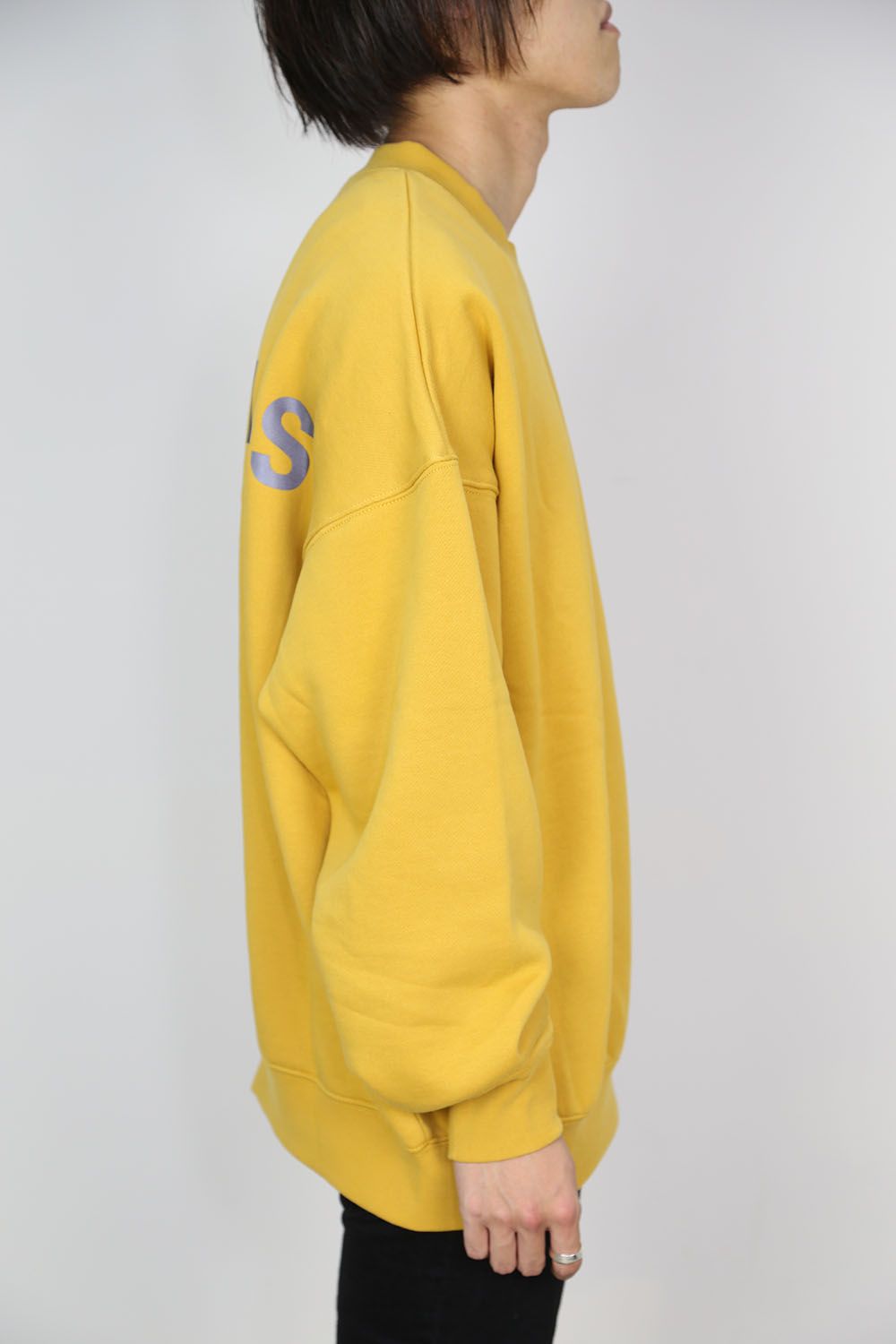 【LB限定】CREW SWEAT REFLECTOR / イエロー