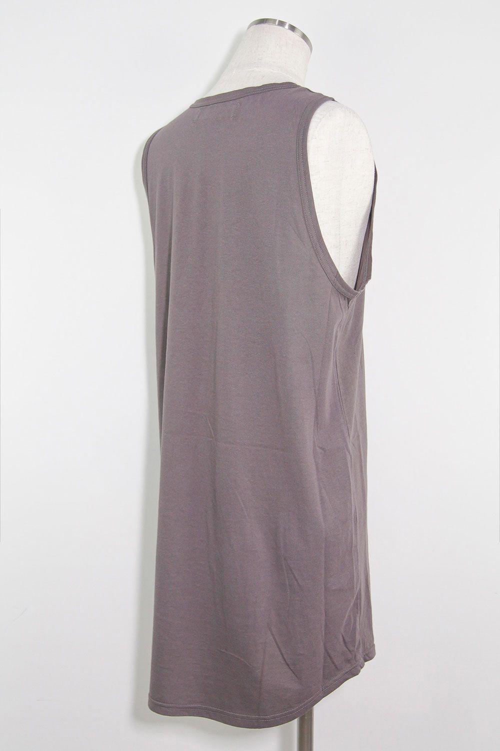 ロングタンクトップ / Long Tank Top / グレー / ag-6083-1