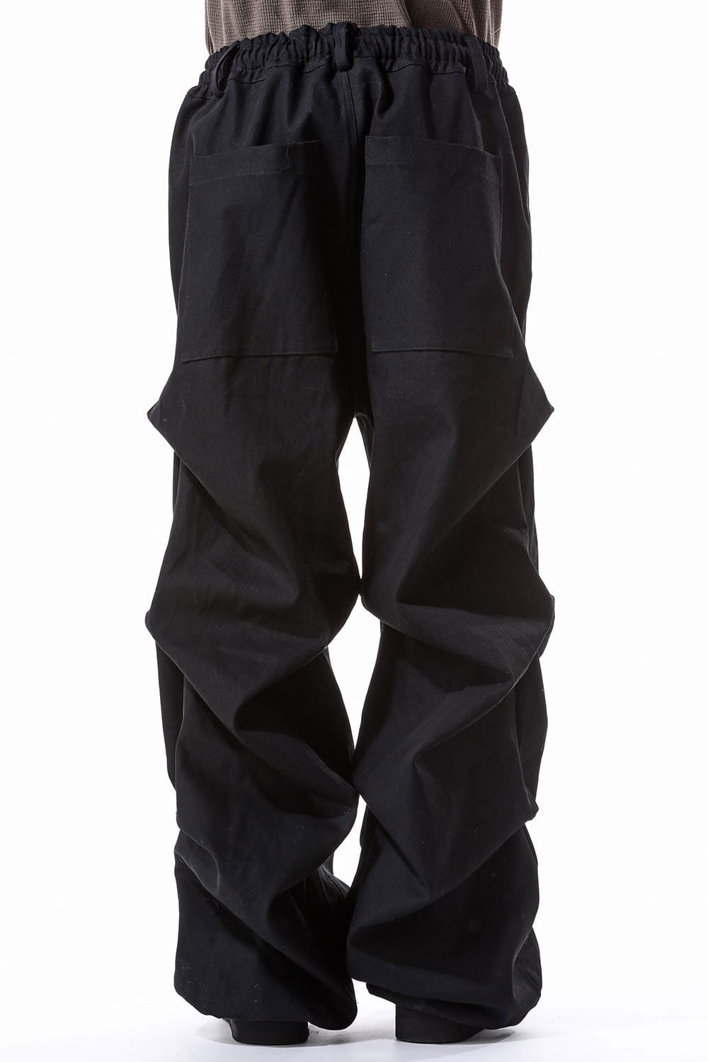 デニムタックワイドパンツ / Denim Tuck Wide Pants / ブラック