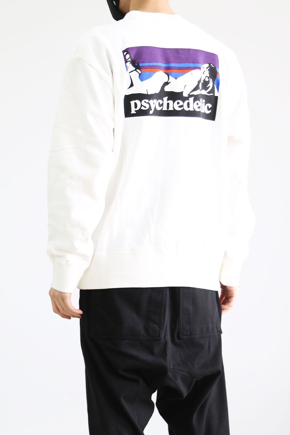 HYSTERIC GLAMOUR - PSYCHEDELIC スウェット / トップグレー | Tempt