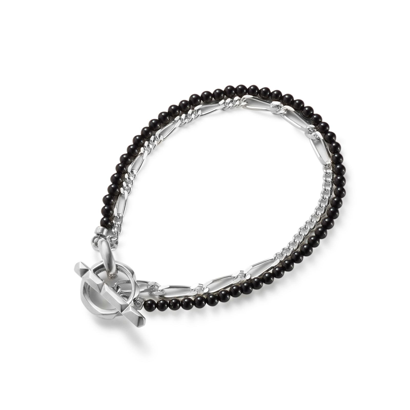 Clash Mix Chain Bracelet / ブラック