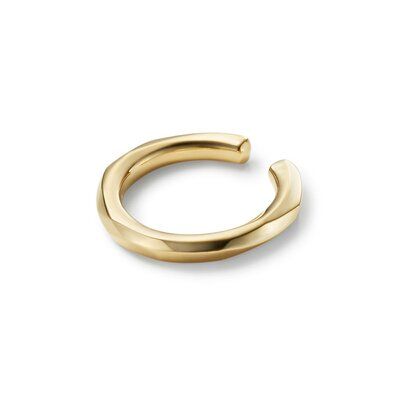 Crockery Hoop Earcuff - M - GOLD