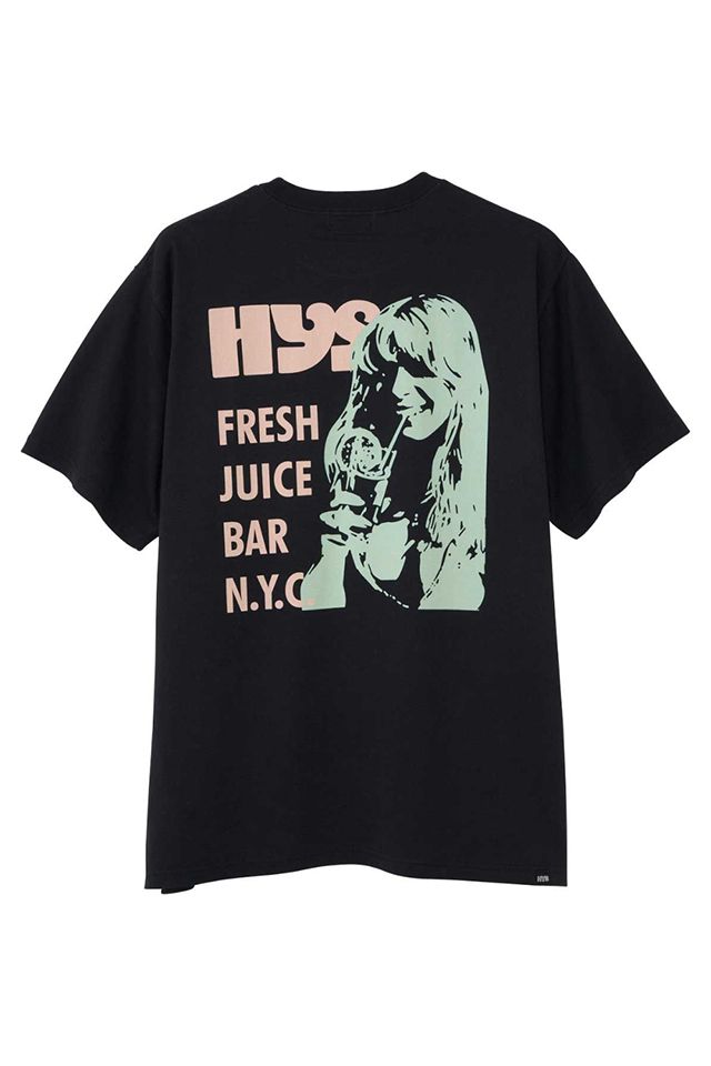 FRESH JUICE BAR Tシャツ / ブラック
