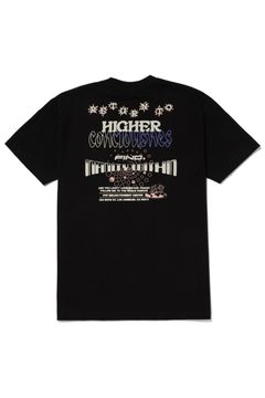 ENLIGHTENMENT CENTER S/S TEE / ブラック