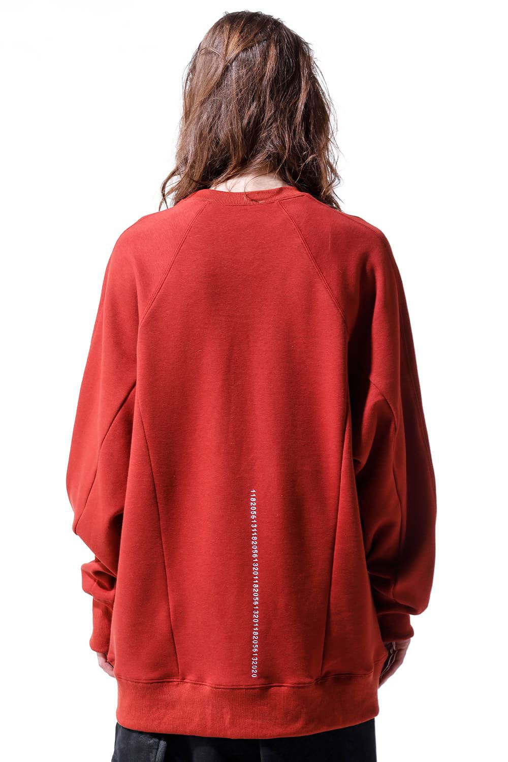 ボンバーヒートオーバーサイズスウェット / Bomber Heat Dolman Pullover / ブラウン / ag-6005