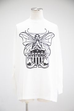 LEVITATED GIRL オーバーサイズTシャツ / ホワイト