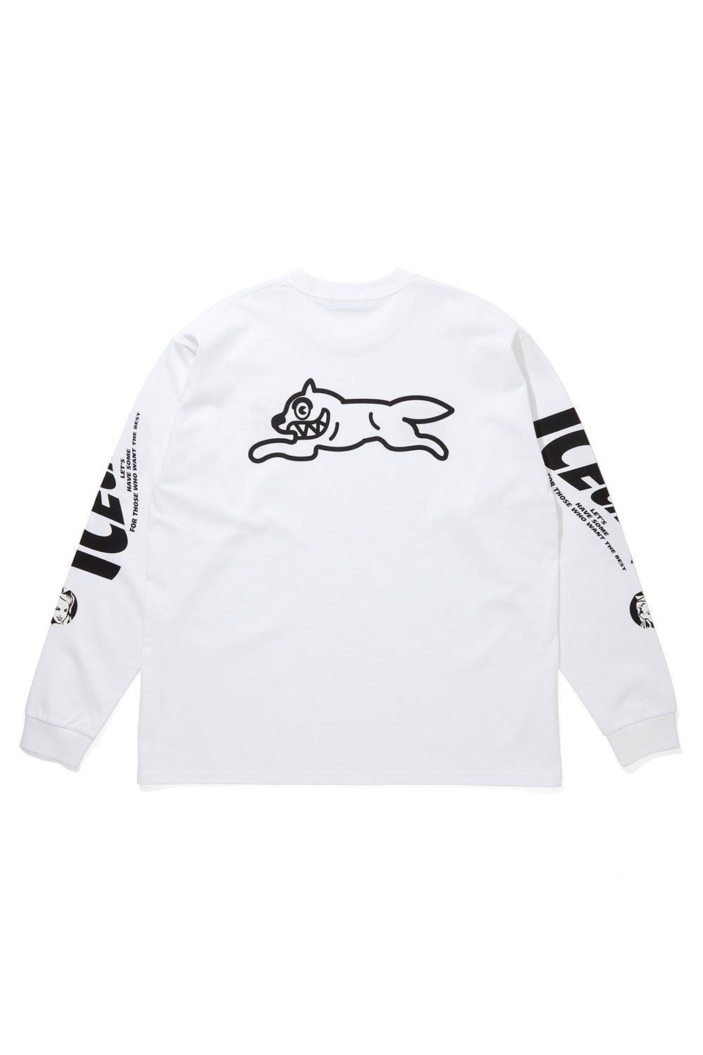 【ICECREAM】 COTTON LS T-SHIRT IC / ホワイト