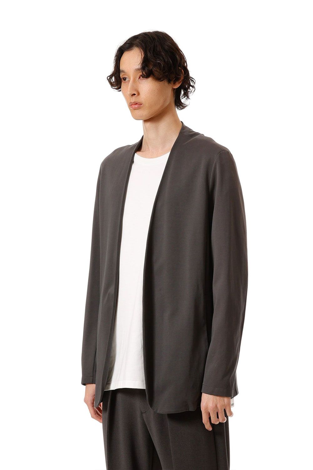 ATTACHMENT 黒 カーディガン サイズ1 COTTON LONG RIB CARDIGAN – Shinzone