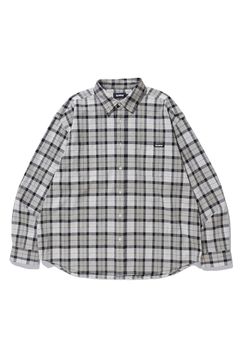 PLAID L/S SHIRT / ベージュ