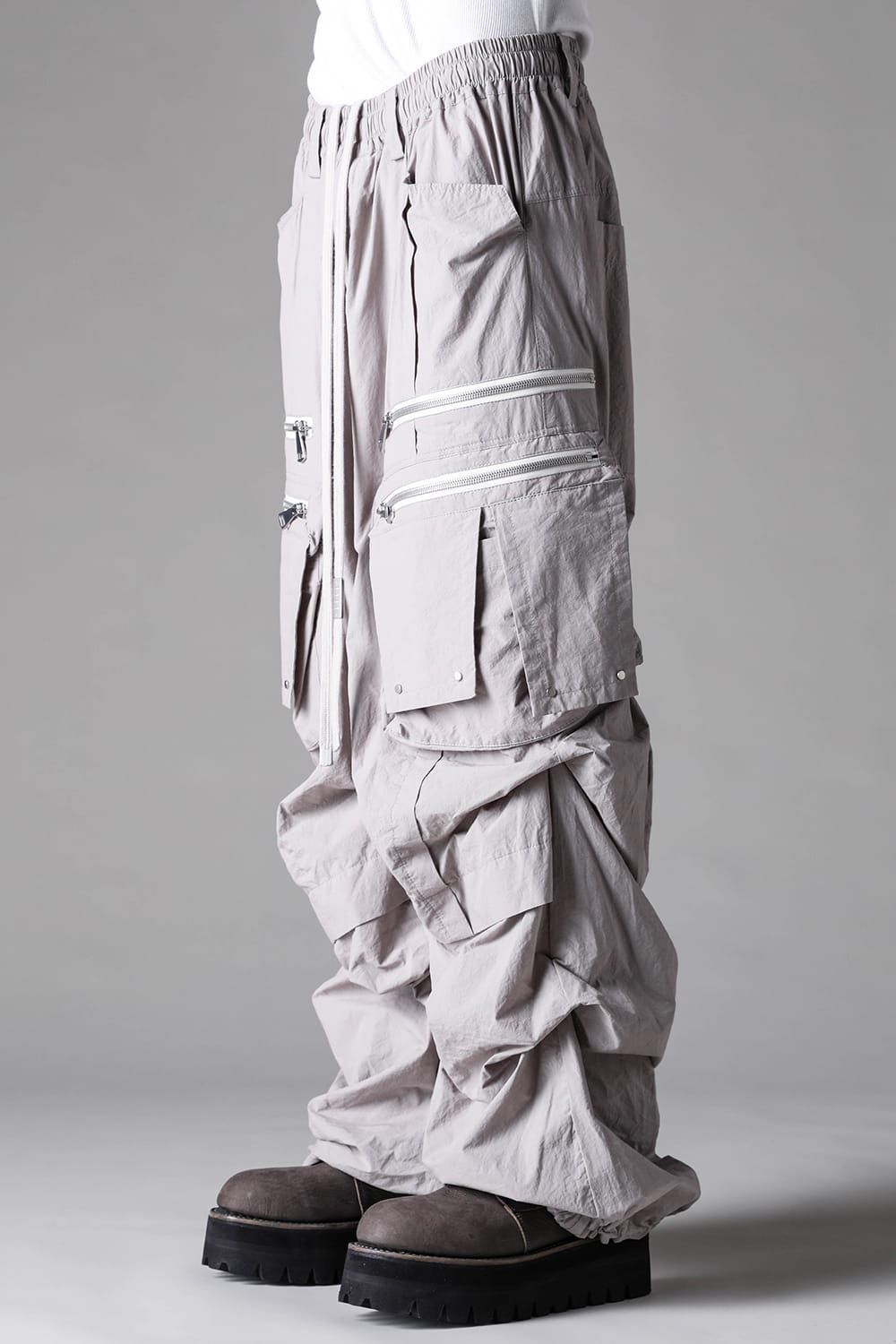 Cargo Tuck Wide Pants