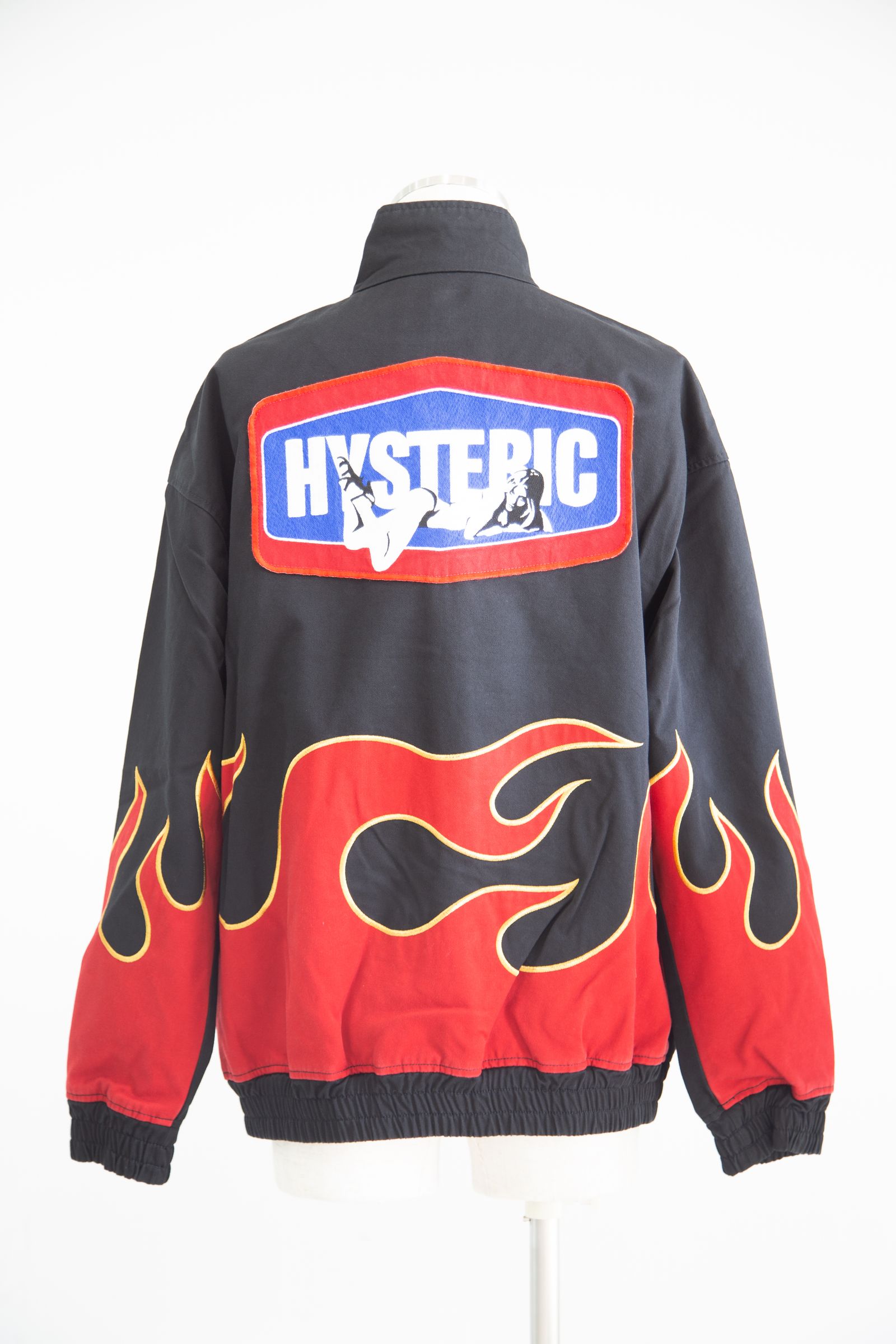 Hysteric Glamour スタジャン 赤/ベージュ ヒステリックグラマー HYSTERIC GLAMOUR ワッペンスタジャン