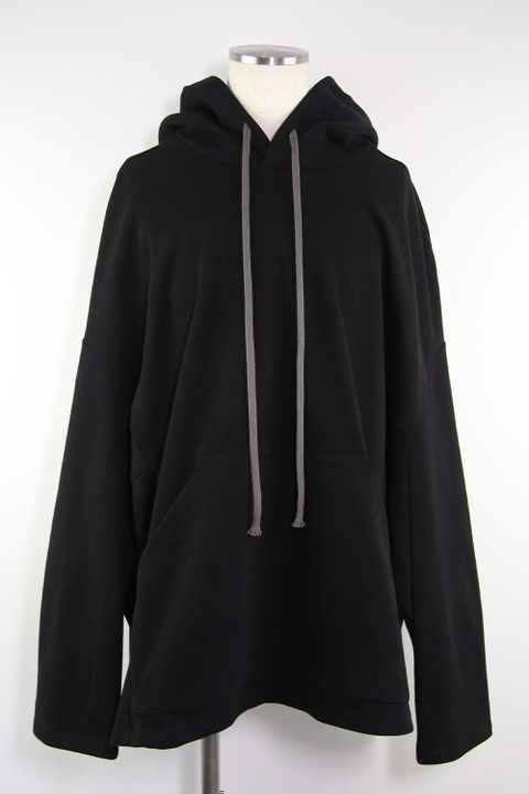 ドルマンフーディーニットプルオーバー / Dolman Hoodie Knit Pullover / ブラック