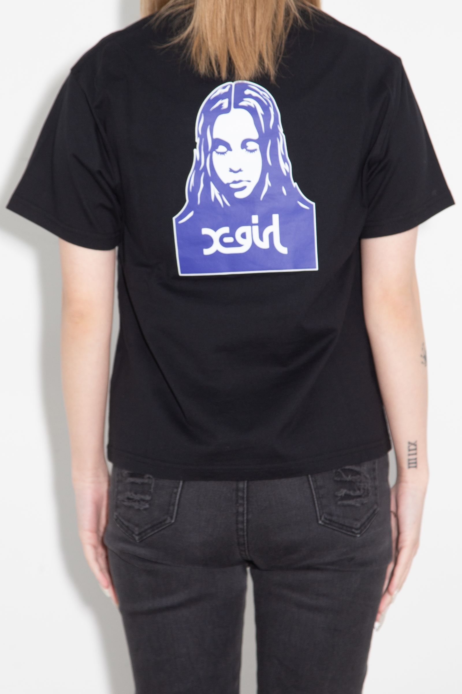 FACE S/S TEE / ブラック