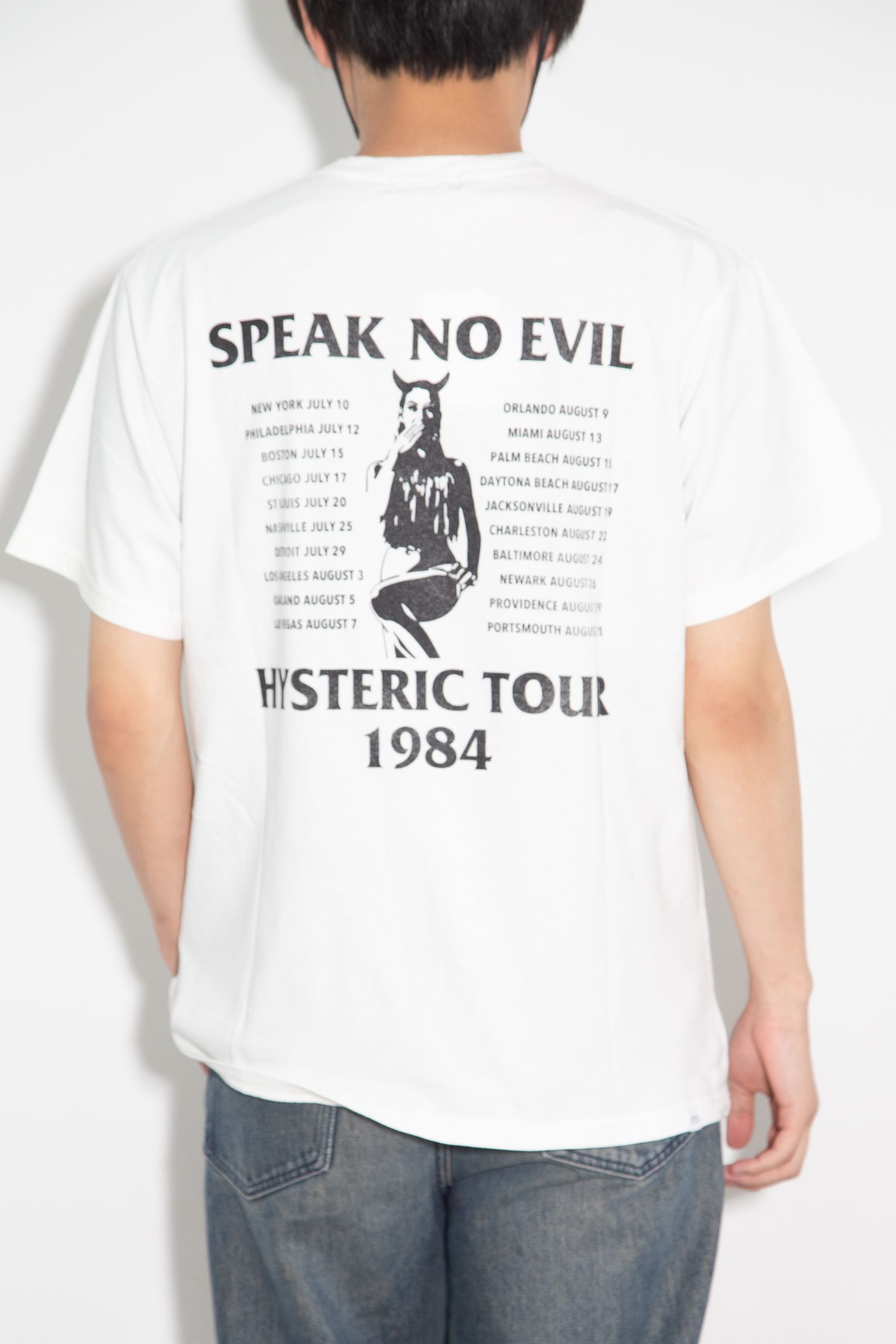 HG/HG TOUR 1984 Tシャツ / ホワイト