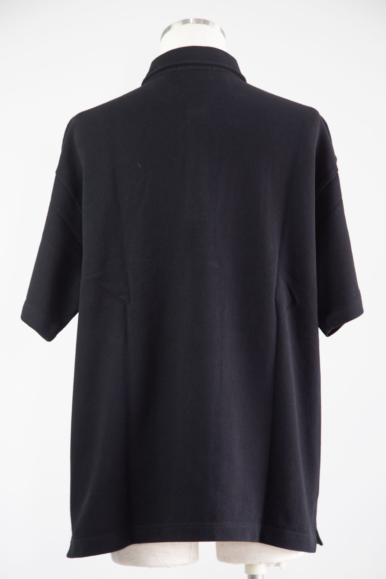 [ラスト1点 サイズL] MULTI LOGO POLO SHIRT / ブラック