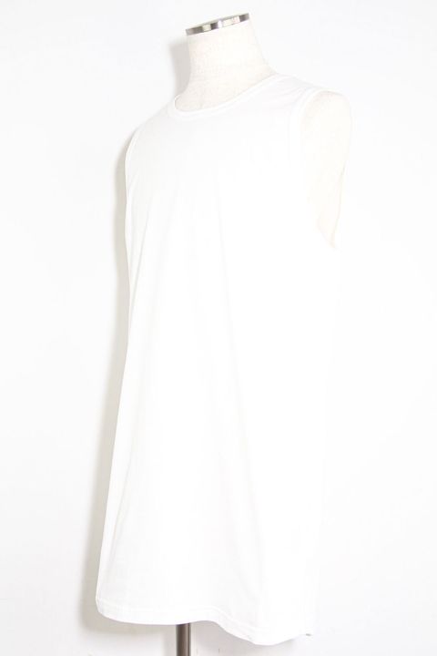 ロングタンクトップ / Long Tank Top / ホワイト / ag-6083-1