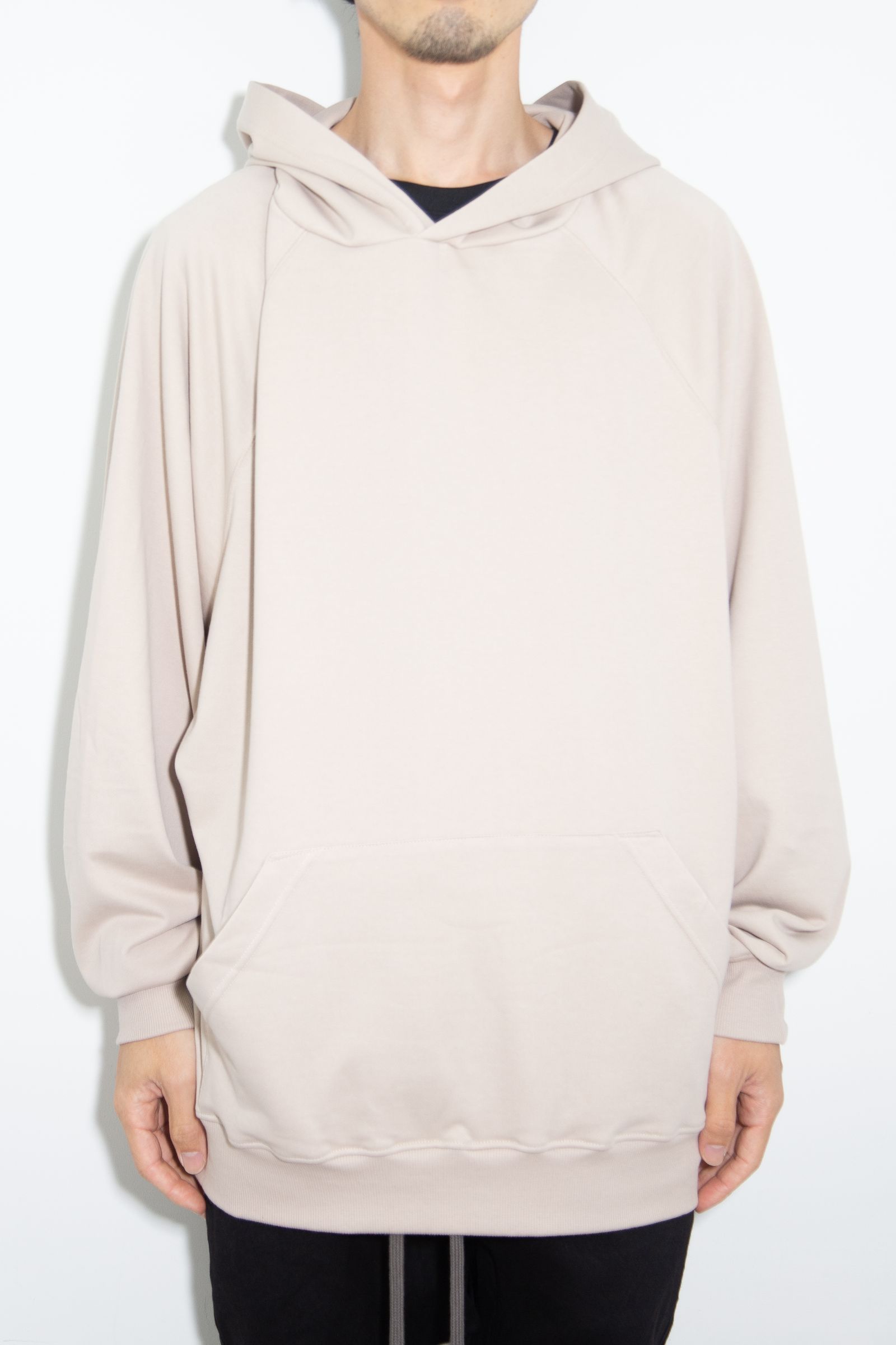 ライトウェイトオーバーサイズパーカー / Light Weight Sweat Hoodie / ライトベージュ / ag-7040