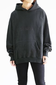 FRONT LOGO HOODIE / ブラック