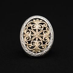 Garden Shadows Big Oval Ring / GR105