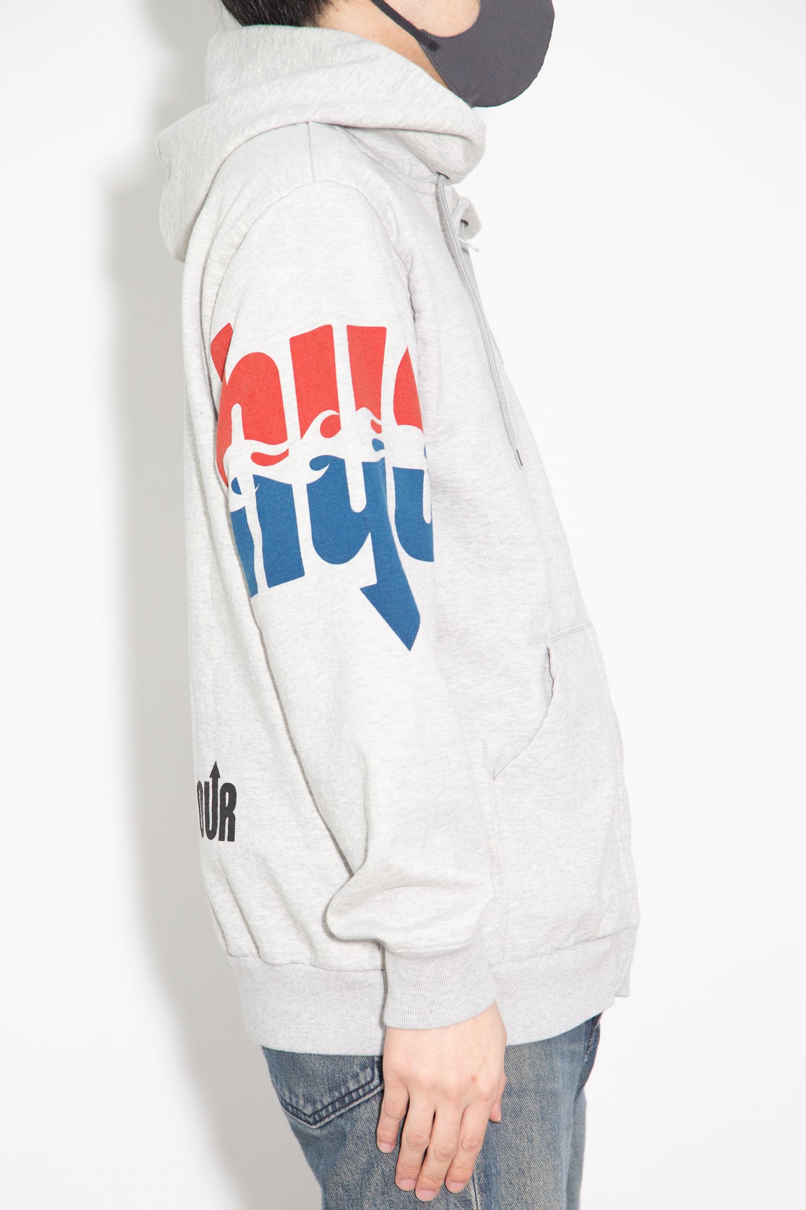 HYS FLARE LOGO パーカー / グレー