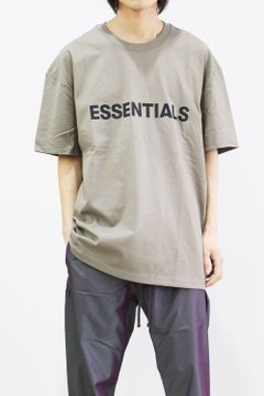 FRONT LOGO S/S TEE / セメント