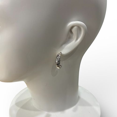 Garden Shadows Half Hoop Earrings / GA026