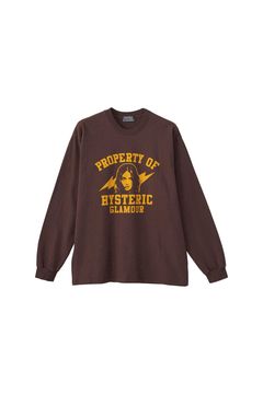 PROPERTY OF HYSTERIC Tシャツ / ブラウン