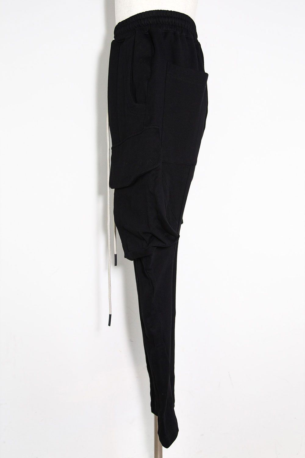 ジョッパーカーゴスウェットパンツ / Sweat Cargo Jodhpurs / ブラック / ag-10046
