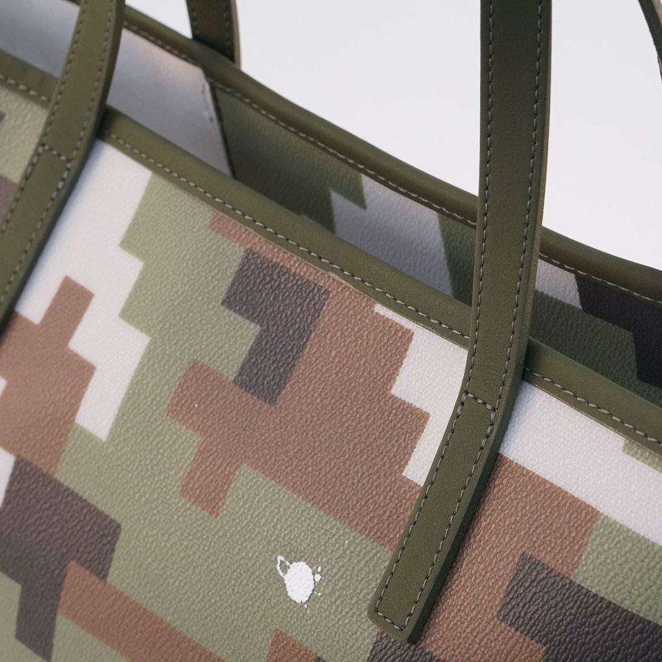 Gentil Bandit × junhashimoto トートバッグ カモフラ BARCLAY × GENTIL BANDIT（バークレー×ジャンティバンティ