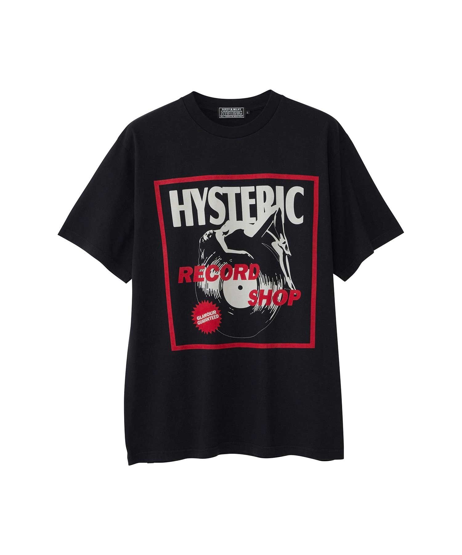 RECORD SHOP Tシャツ / ブラック