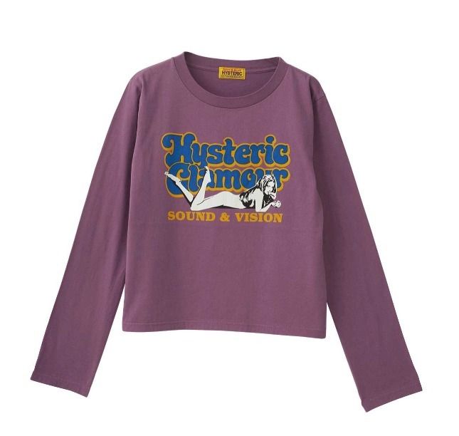 SOUND&VISION Tシャツ / パープル