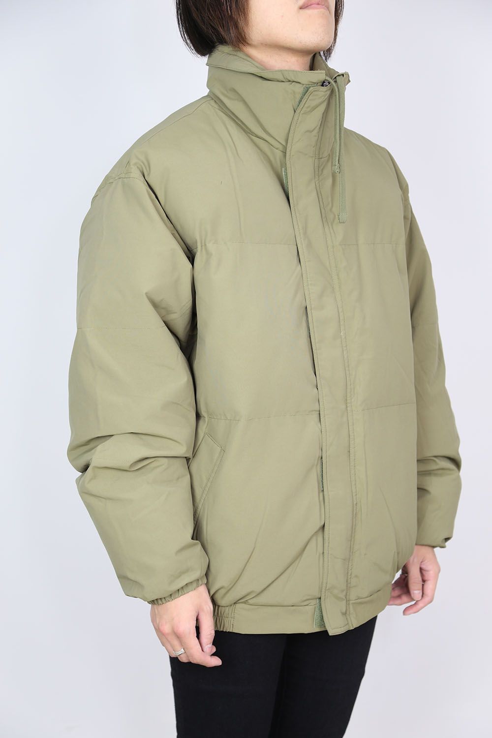 Fog Essentials Puffer Jacket カーキSサイズメンズ - www ...