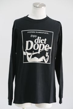 DIET DOPE Tシャツ / ブラック