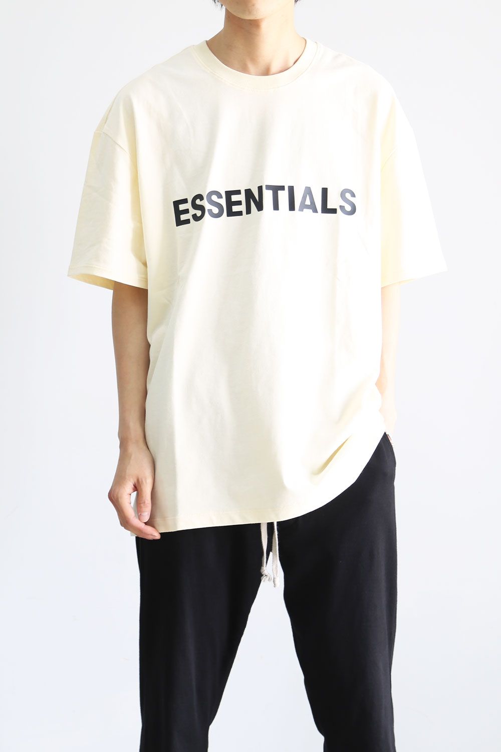 FOG ESSENTIALS フロントロゴ Tシャツ ピンク / Sサイズ