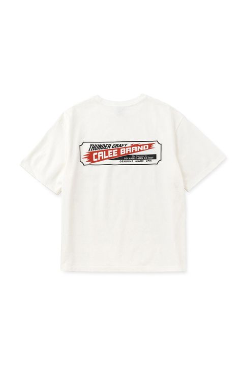 VINTAGE TYPE THUNDER CRAFT POCKET TEE / ホワイト
