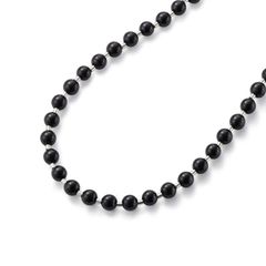 Stone Ball Chain Necklace