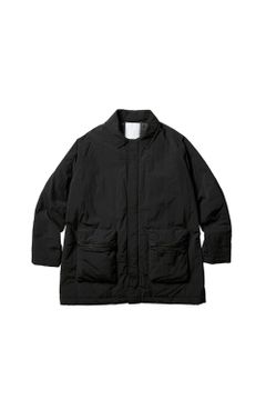 LR NYLON OVERCOAT / ブラック