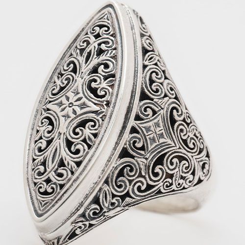 Mediterranean Marquise Shape Ring / GR029