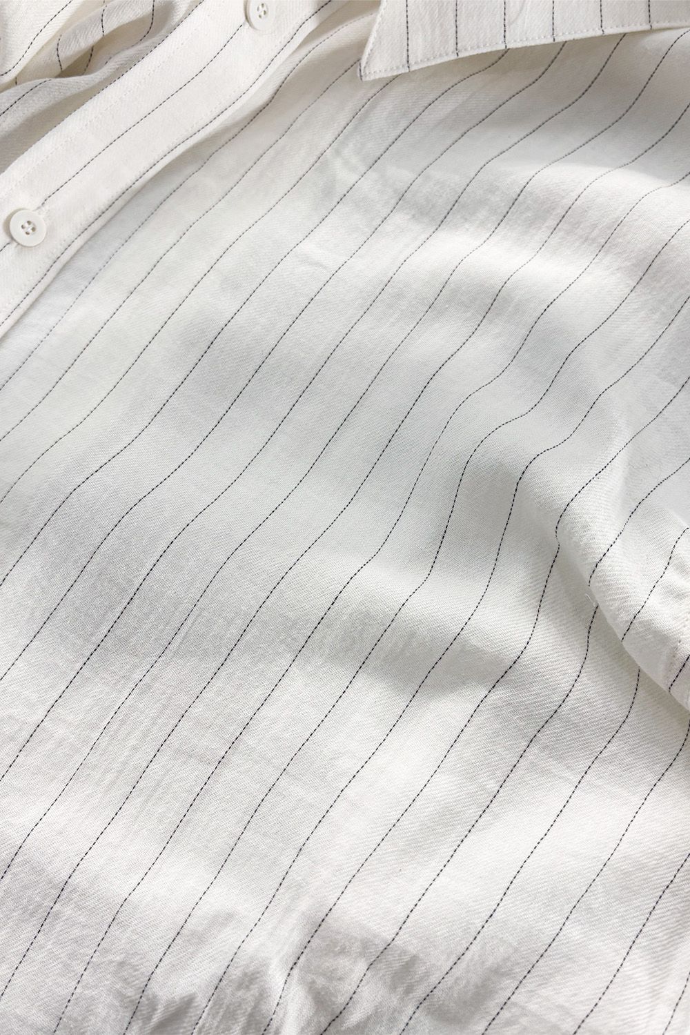BACK FACE SHIRT / ホワイトストライプ