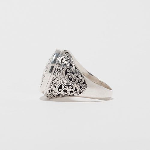 Mediterranean Round Shape Ring / GR013