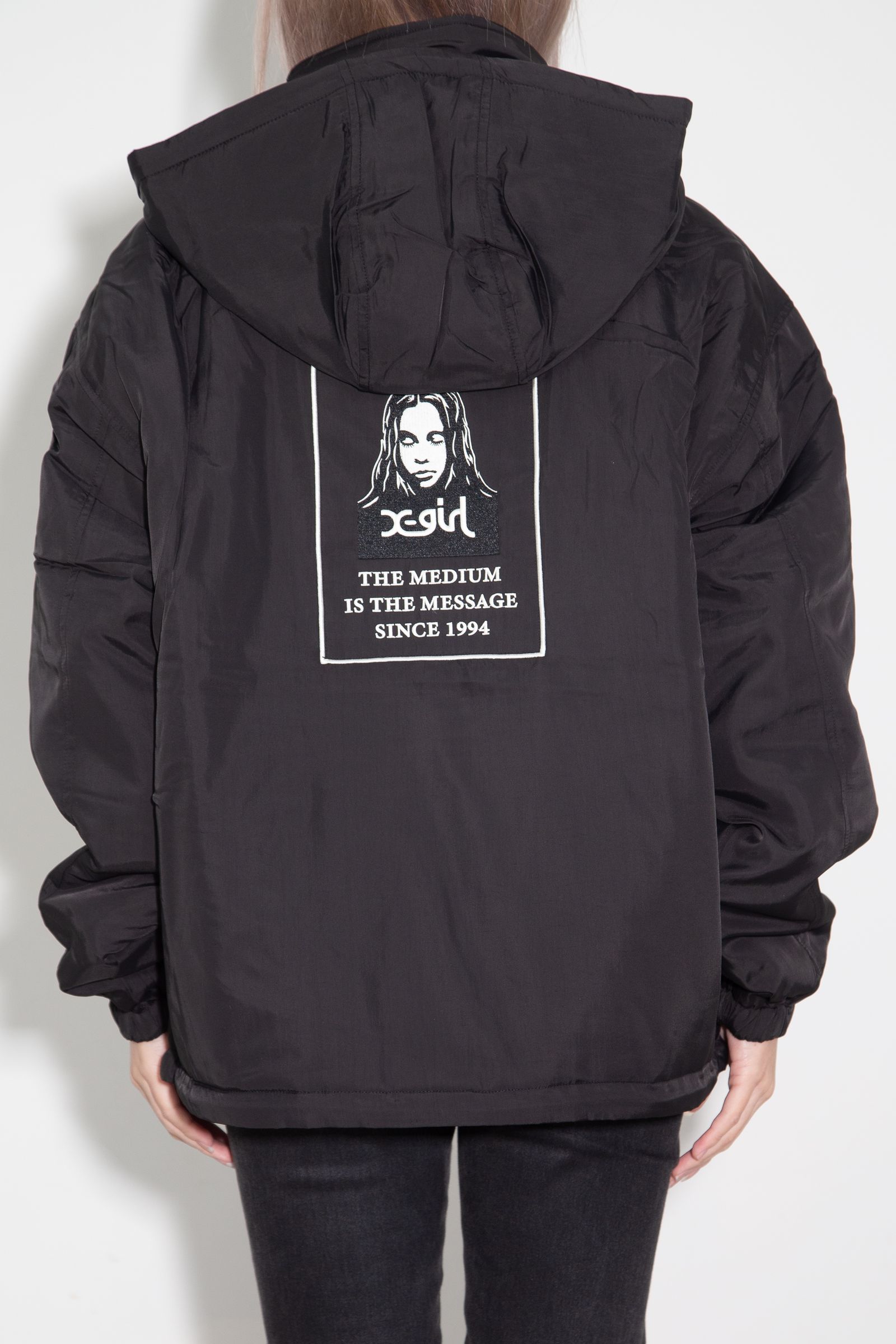 FACE PATCH REVERSIBLE JACKET / ブラック