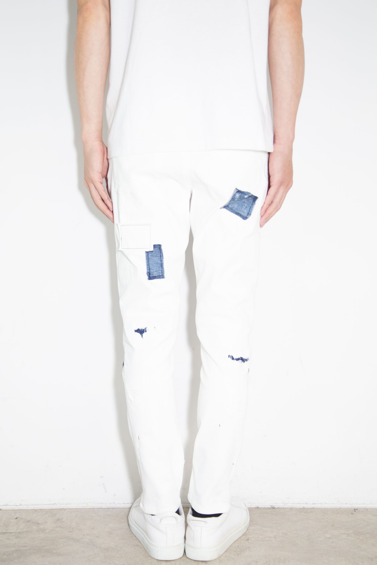 【人気定番商品】MICK DENIM JERSEY / ホワイトリメイク