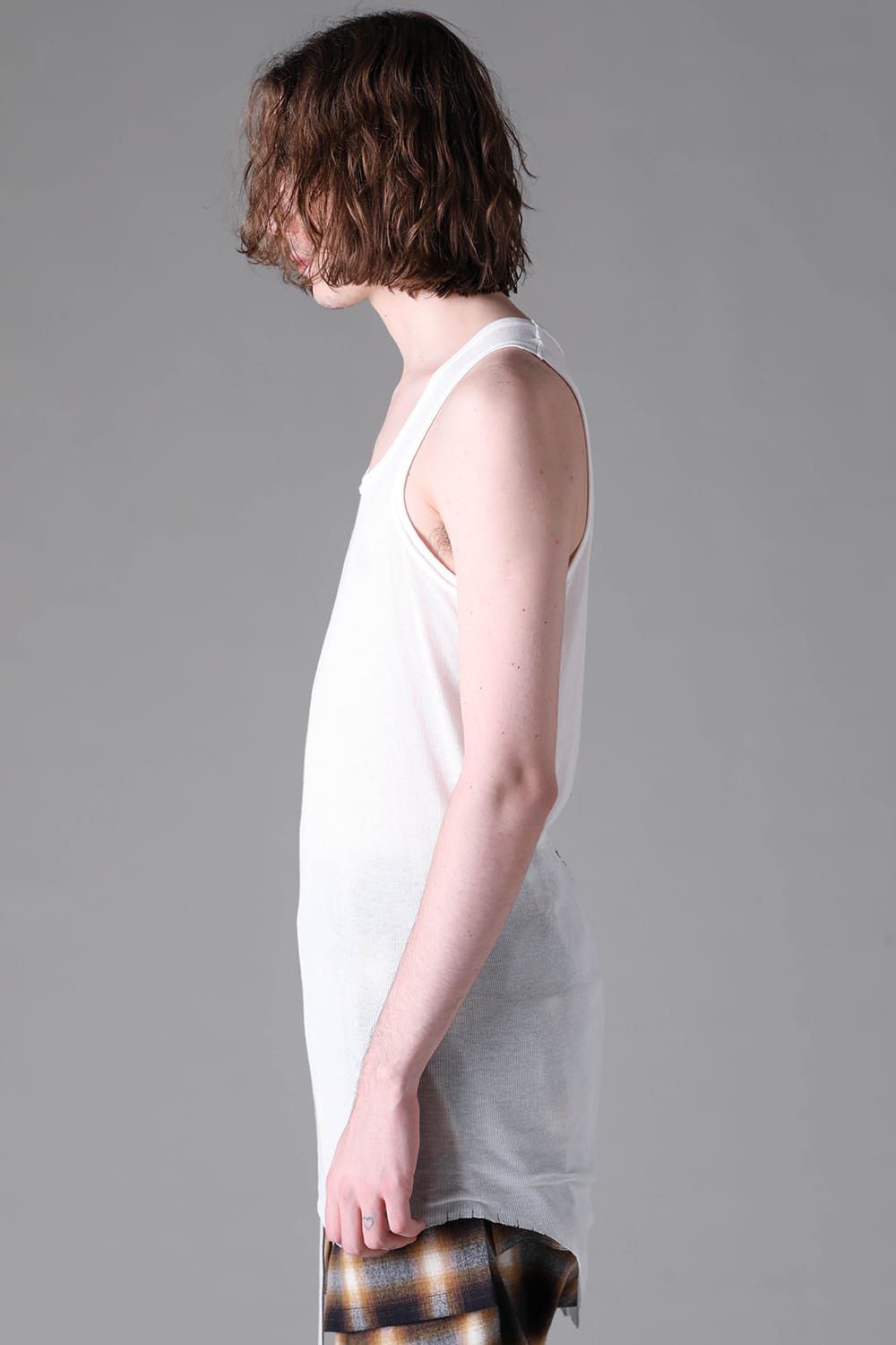 Back-Printed Rib Tank Top