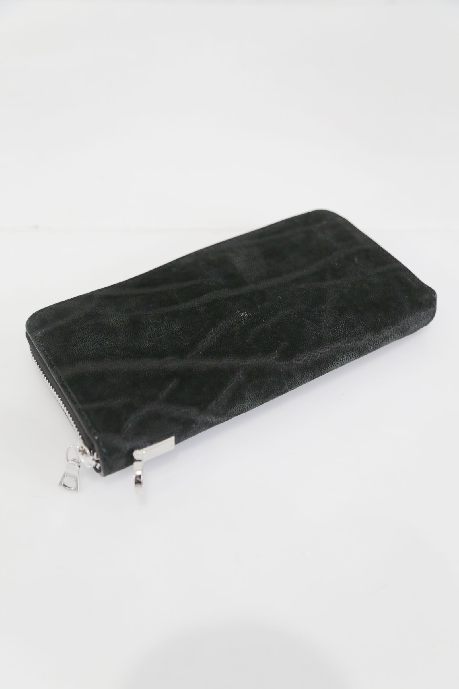 ELEPHANT ROUND FASTNER WALLET / ブラック