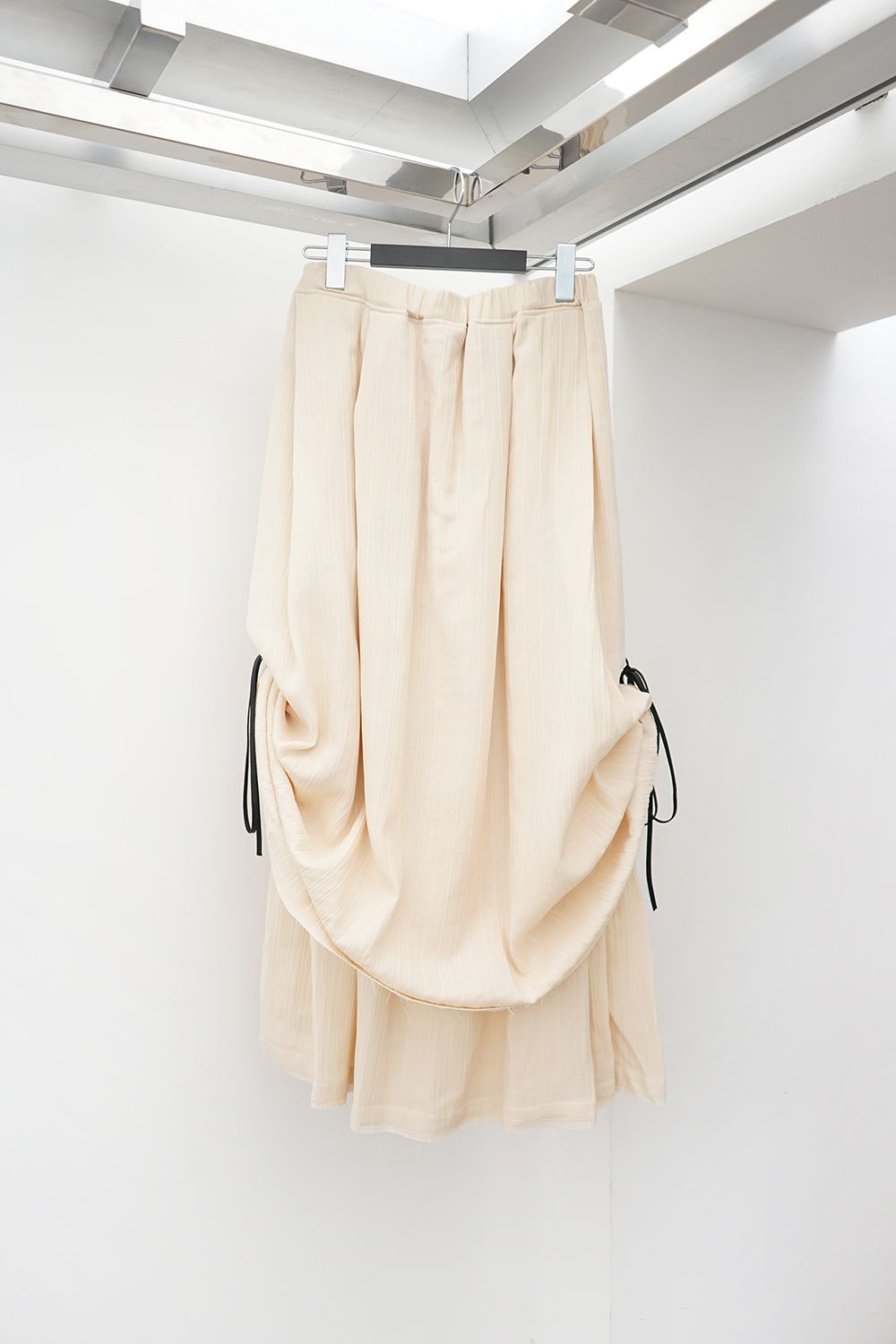 Adjustable Side-Drawstring Skirt