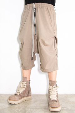 サマーウールタックショーツ / Summer Wool Tuck Shorts / ライトベージュ / ag-11020-2