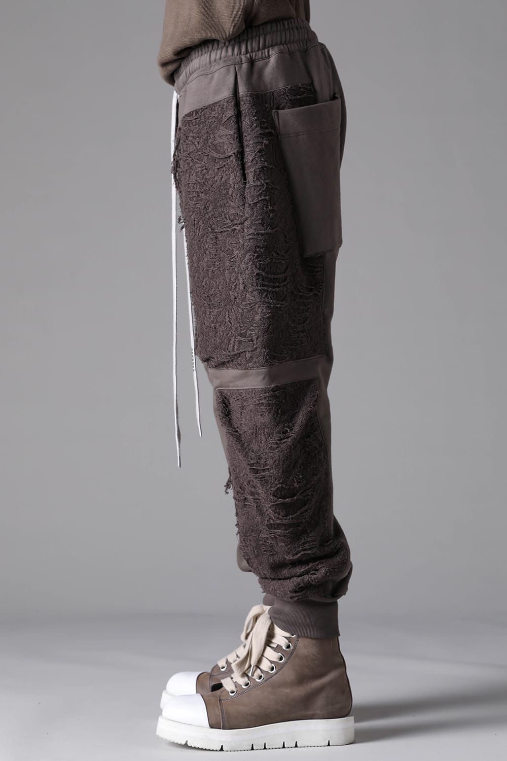 Paneled Sarouel Easy Pants