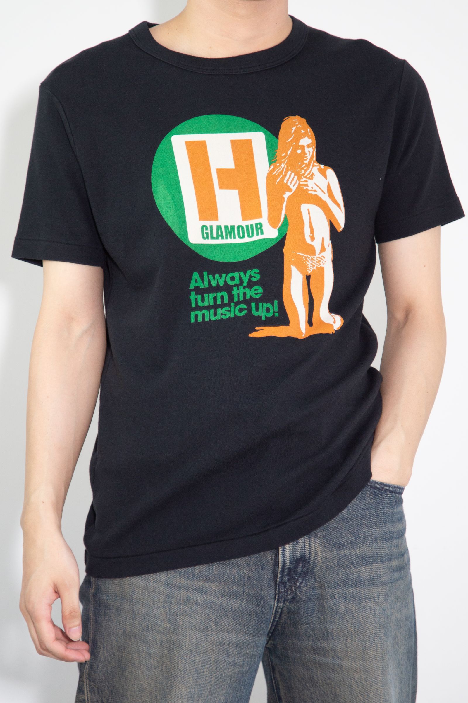 H HOURS Tシャツ / ブラック
