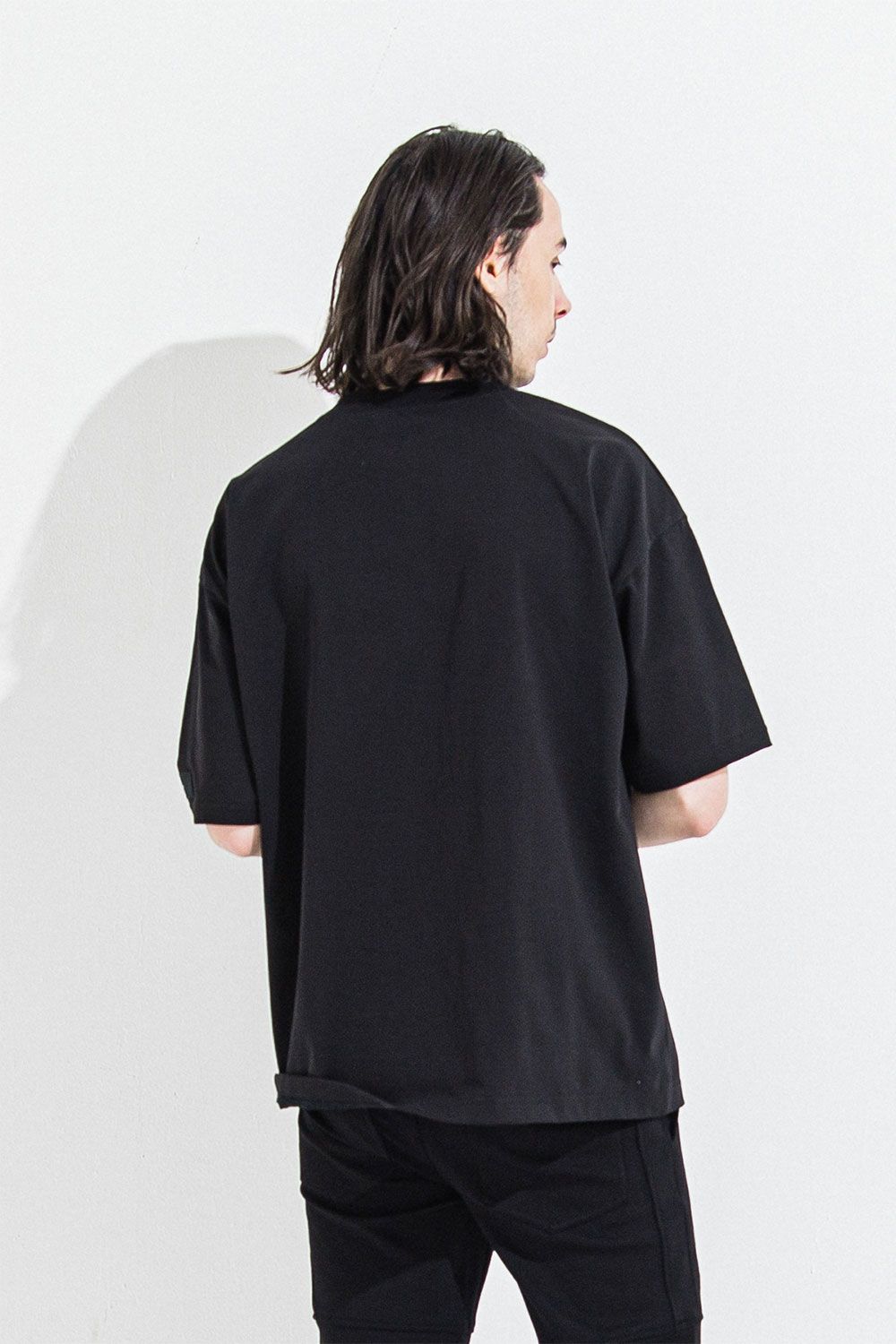 RC OVER TEE / ブラック×ホワイト